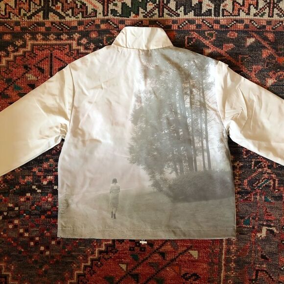 NWOT Rare Taylor Swift “Please Picture Me” Folklore Windbreaker - Size S - Picture 7 of 8